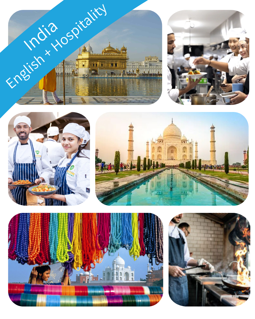 EdVentures India ー English + Hospitality