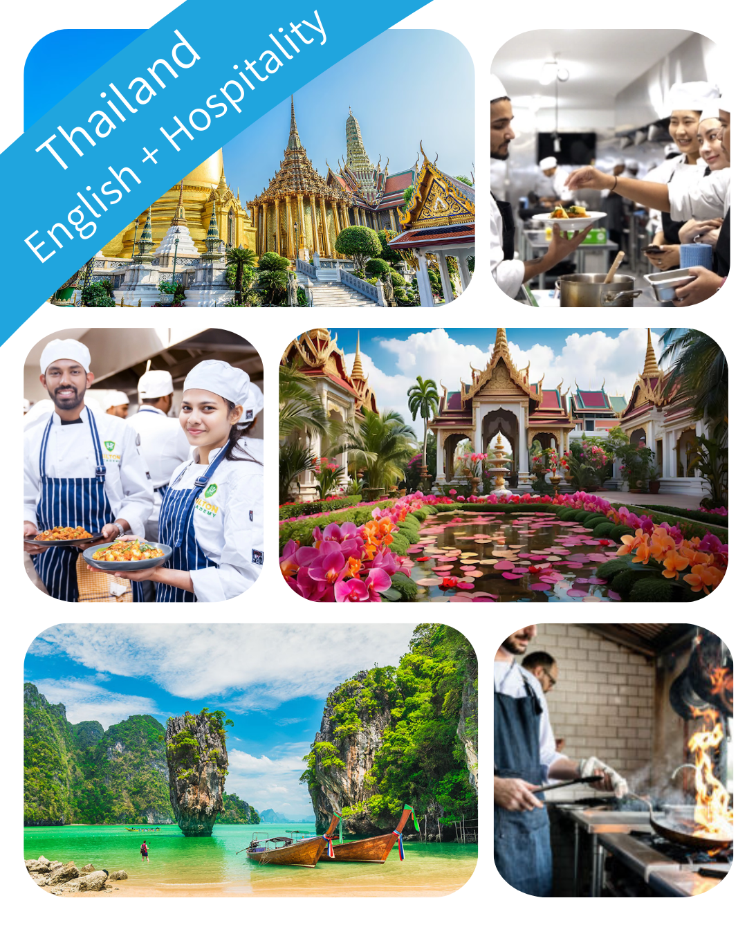 EdVentures Thailand ー English + Hospitality