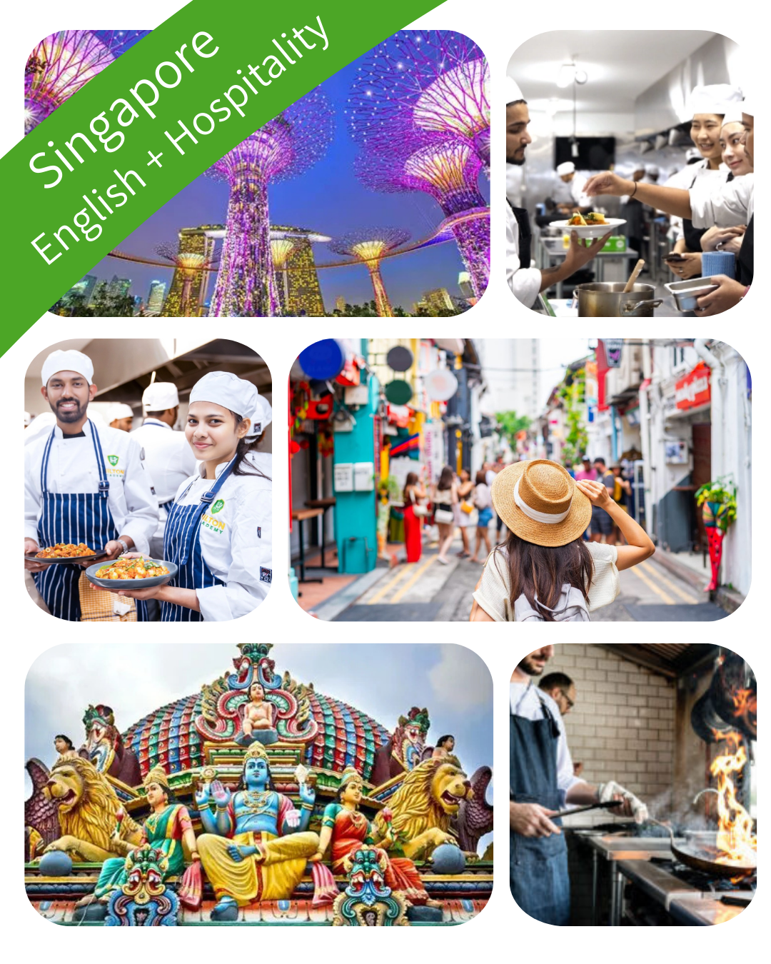 EdVENTURE Singapore – English + Hospitality